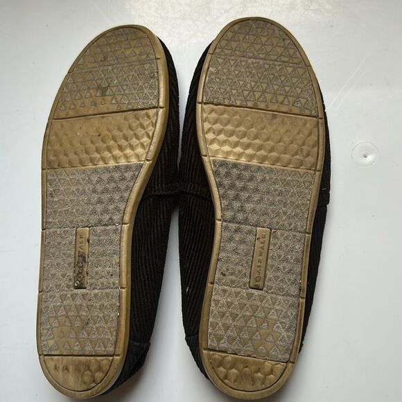 Airwalk Black Corduroy Casual Flat Slip-Ons - Size 7 - Picture 4 of 7